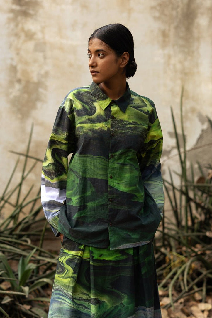 Earo Green Shirt - CiceroniShirtsDoodlage