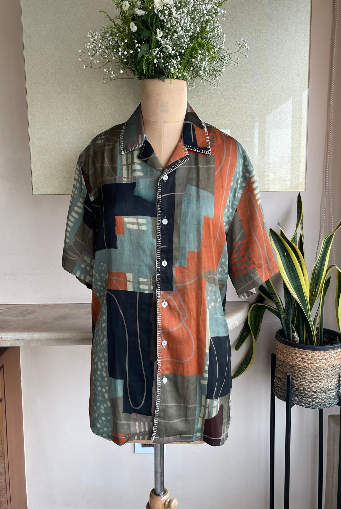 Earthlines Unisex Art Shirt - CiceroniUnisex ShirtsArtbeats by Keerthana