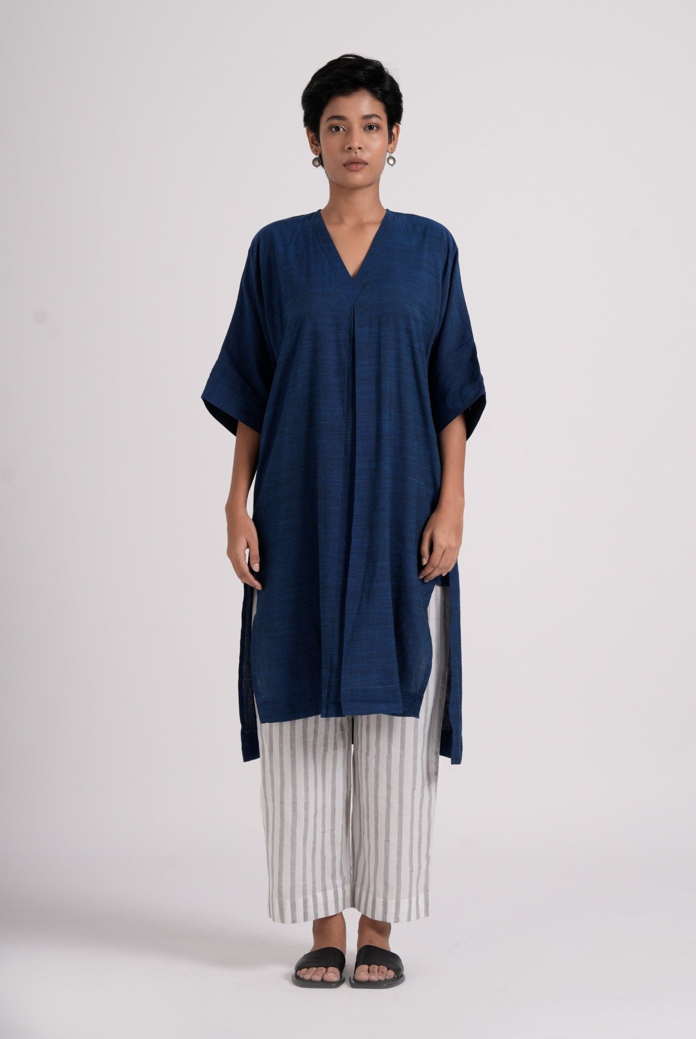 Ease Tunic - Imperial Blue - CiceroniKurtaThe Kaatn Trail