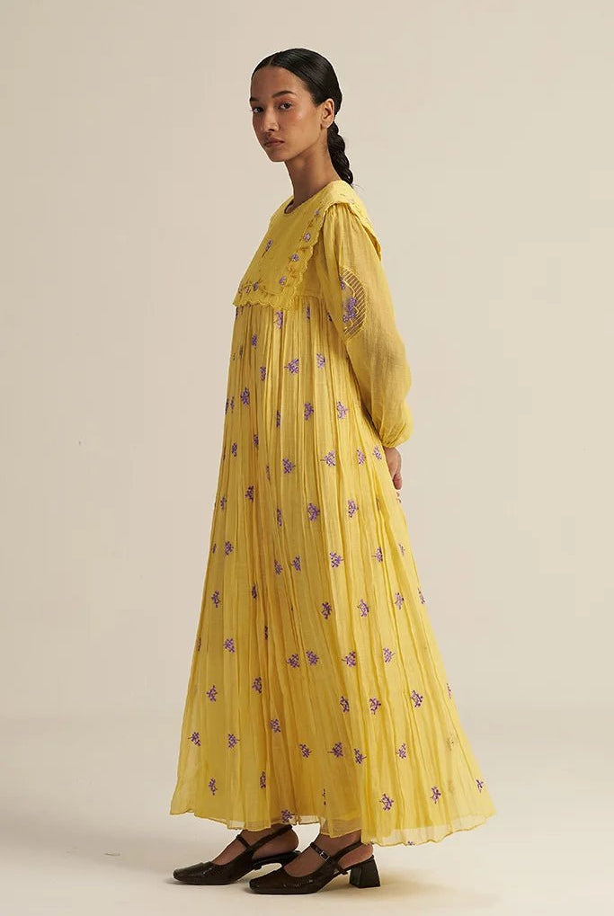 Echo Dress - Butter Yellow - CiceroniDressesGaach