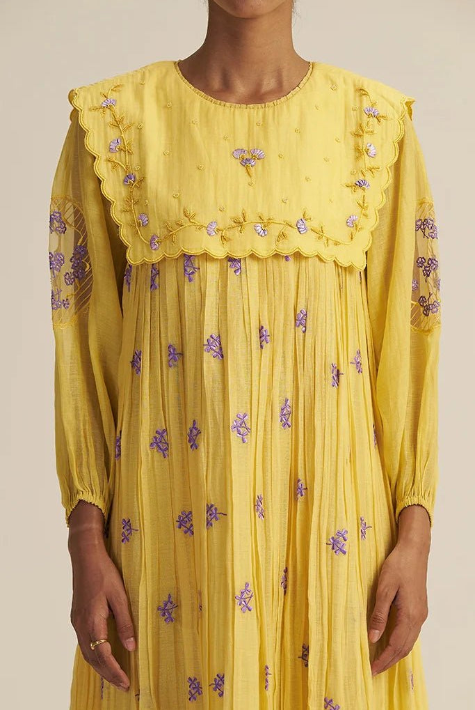 Echo Dress - Butter Yellow - CiceroniDressesGaach