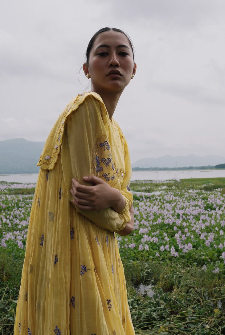 Echo Dress - Butter Yellow - CiceroniDressesGaach