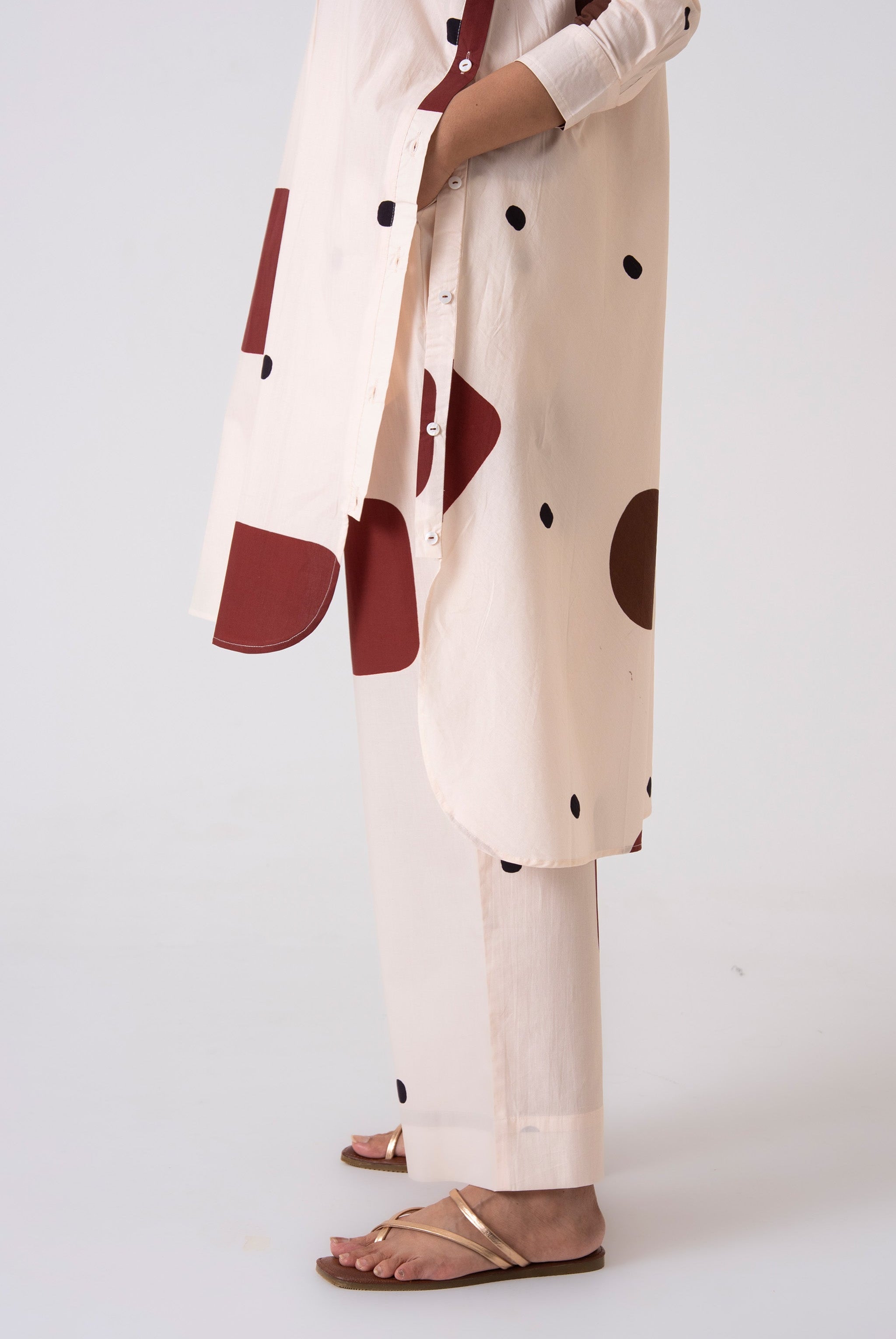 Echo Tunic - Brown - CiceroniKurta, Everyday WearThe Kaatn Trail