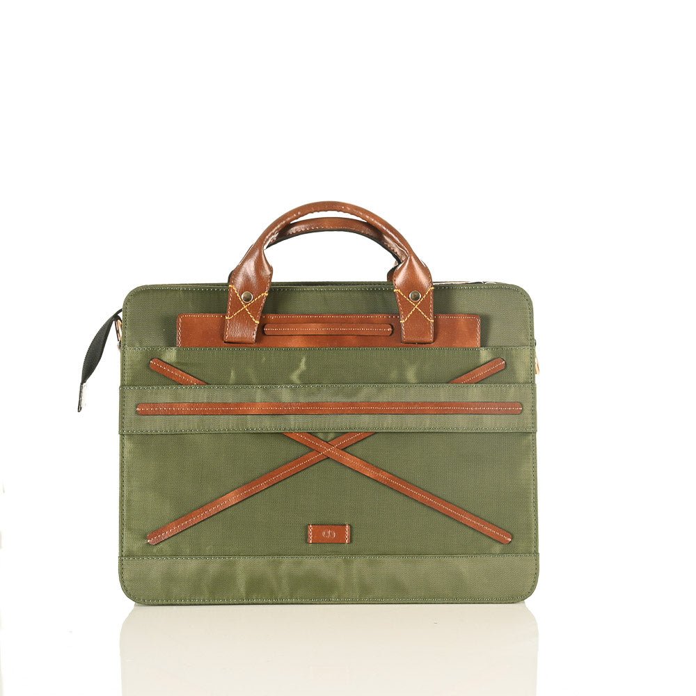 ECRU Criss Cross Laptop - CiceroniLaptop BagStudio Kassa