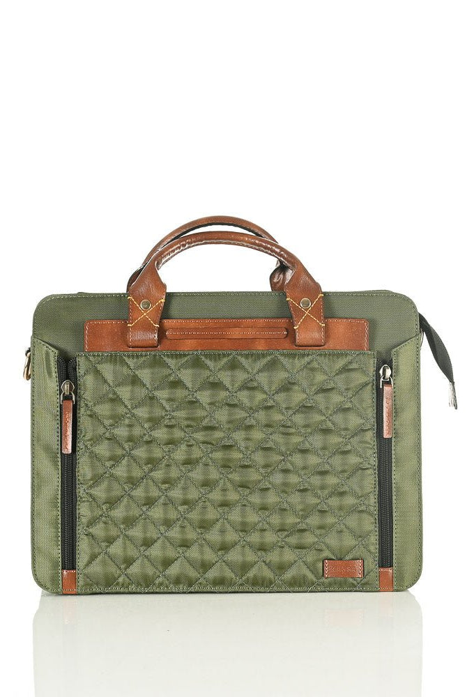 ECRU Criss Cross Laptop - CiceroniLaptop BagStudio Kassa
