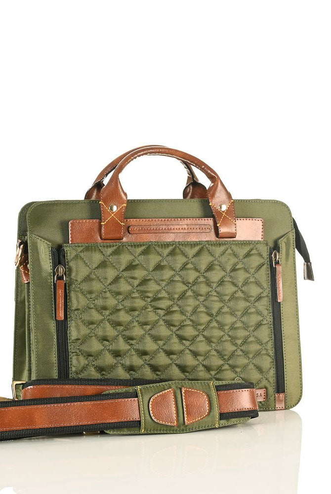 ECRU Criss Cross Laptop - CiceroniLaptop BagStudio Kassa