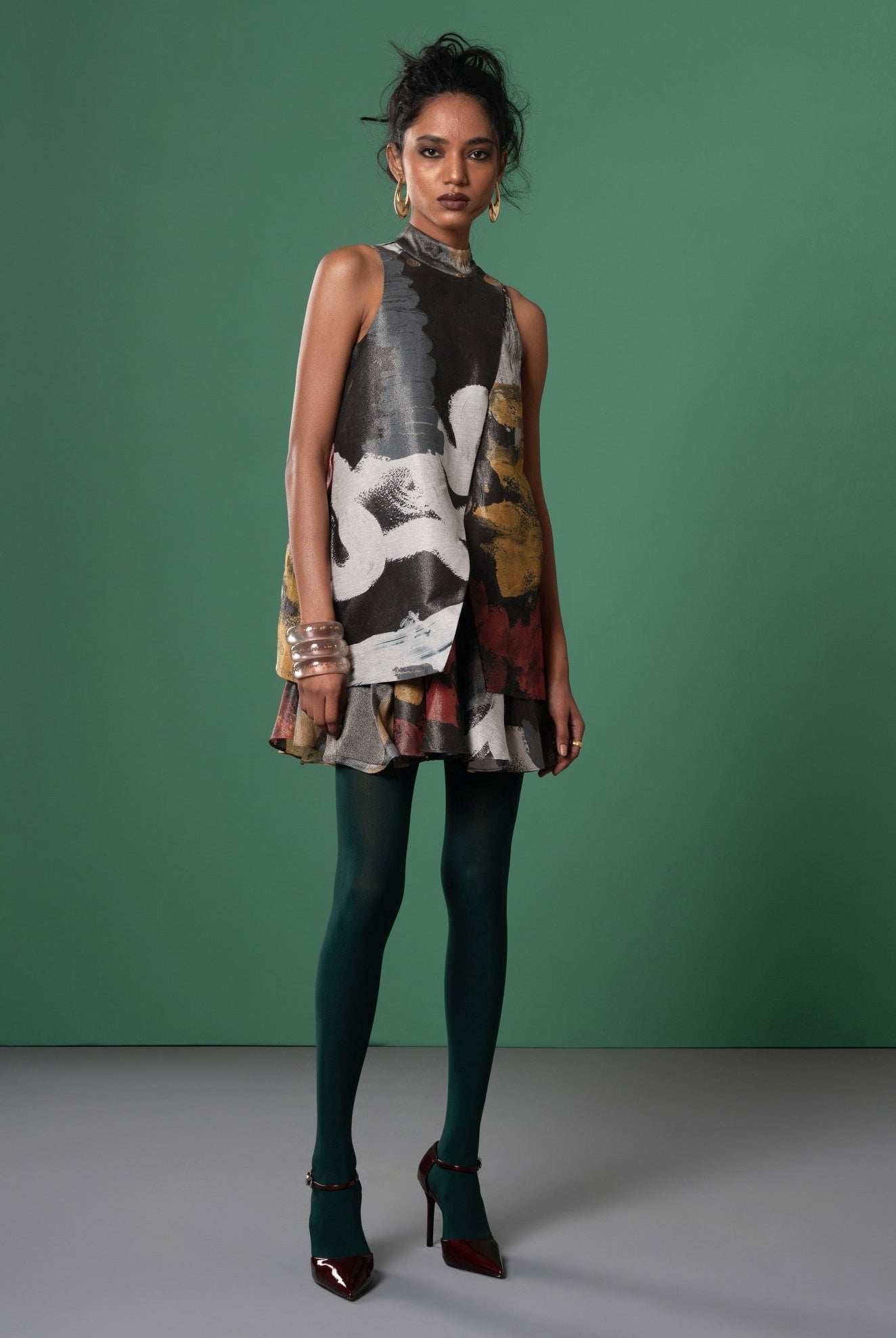 Ecru Short Dress - CiceroniDressesAdvait