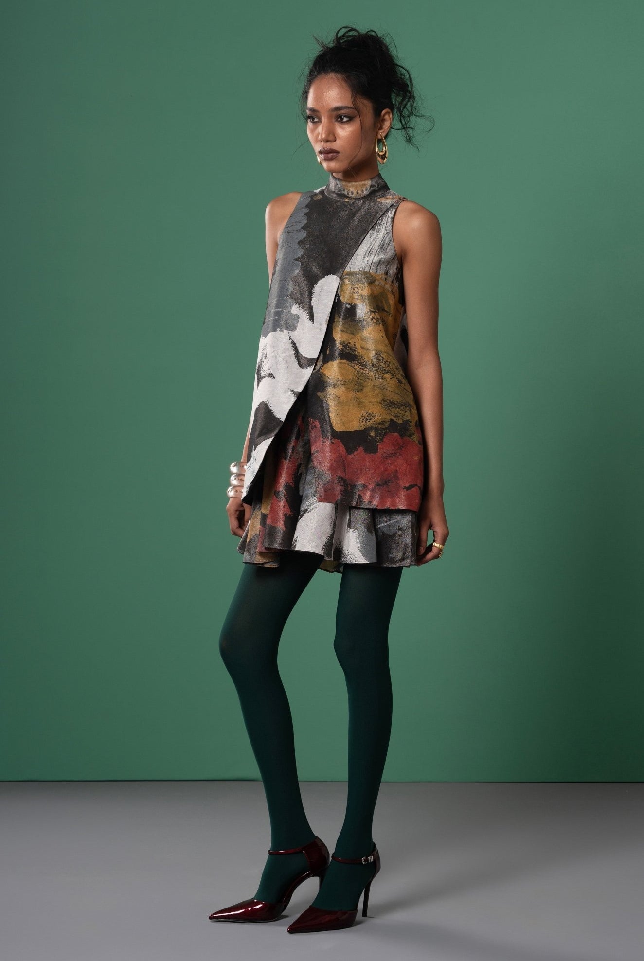 Ecru Short Dress - CiceroniDressesAdvait