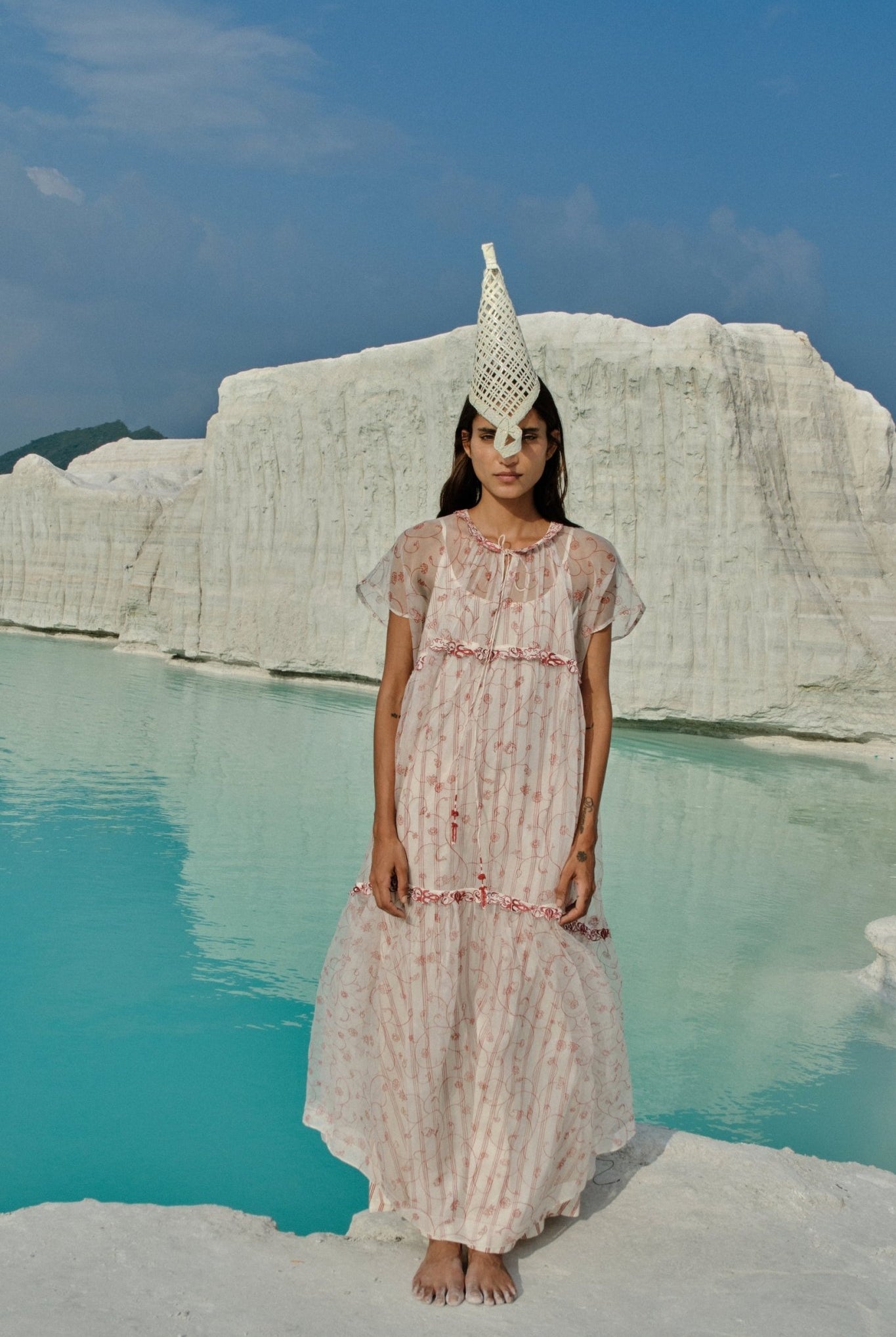 Ei Mon Organza Tier Dress - CiceroniDressesAhmev