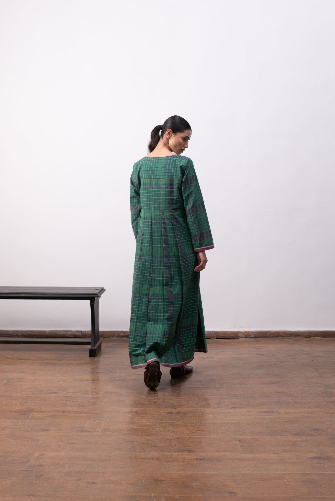 Eileen Dress - Forest Green - CiceroniSkirt SetHiranya
