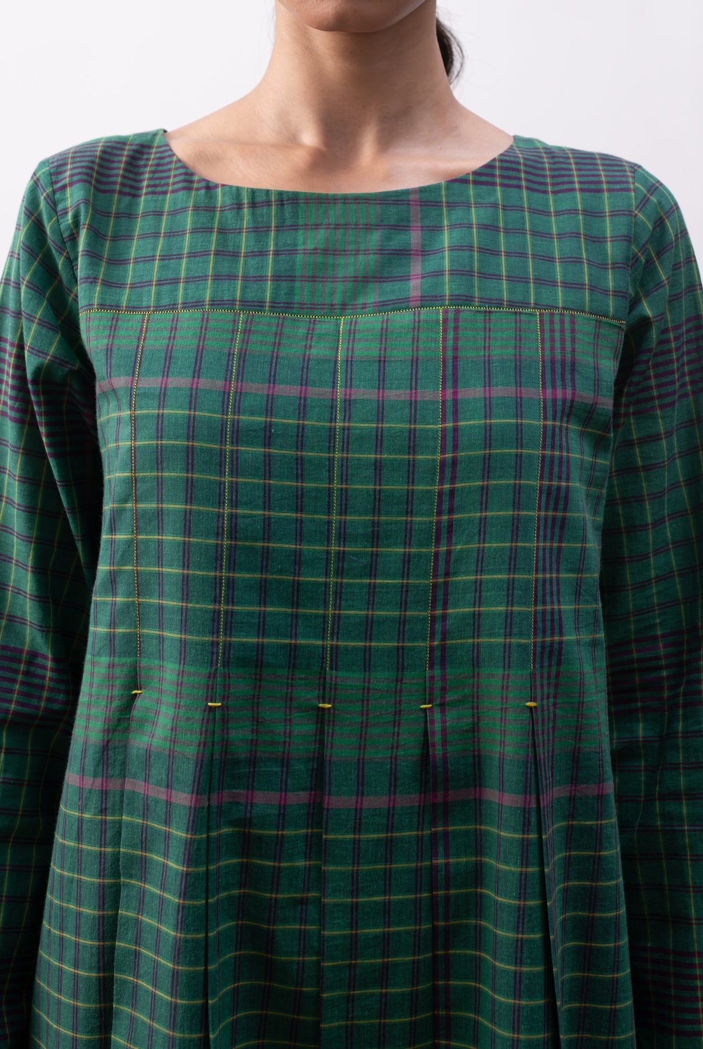 Eileen Dress - Forest Green - CiceroniSkirt SetHiranya