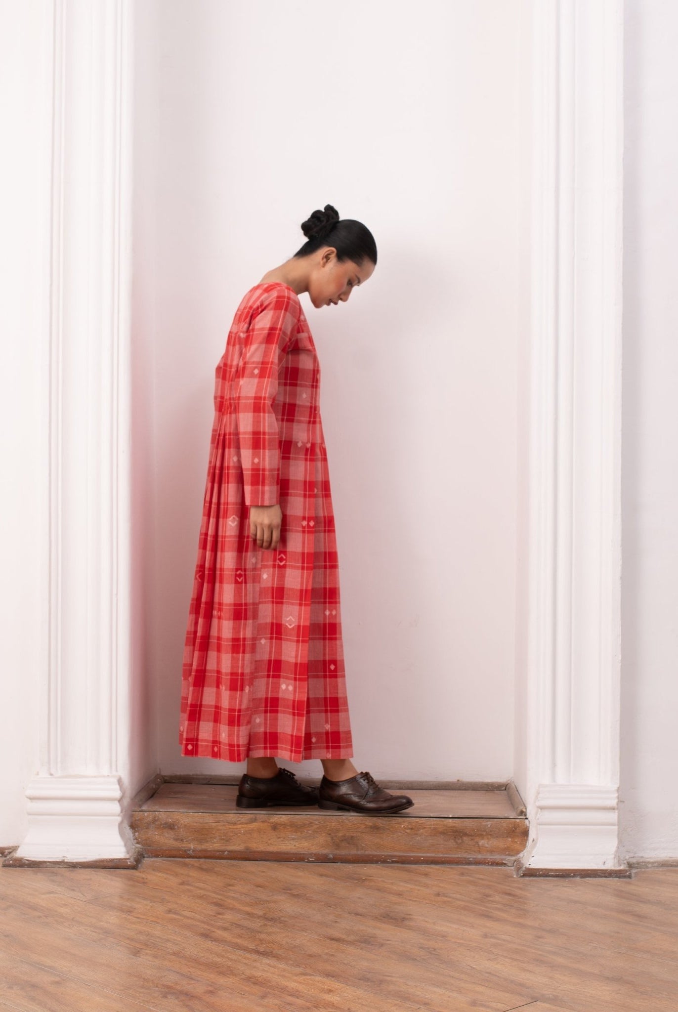 Eileen Dress - Red & White - CiceroniSkirt SetHiranya