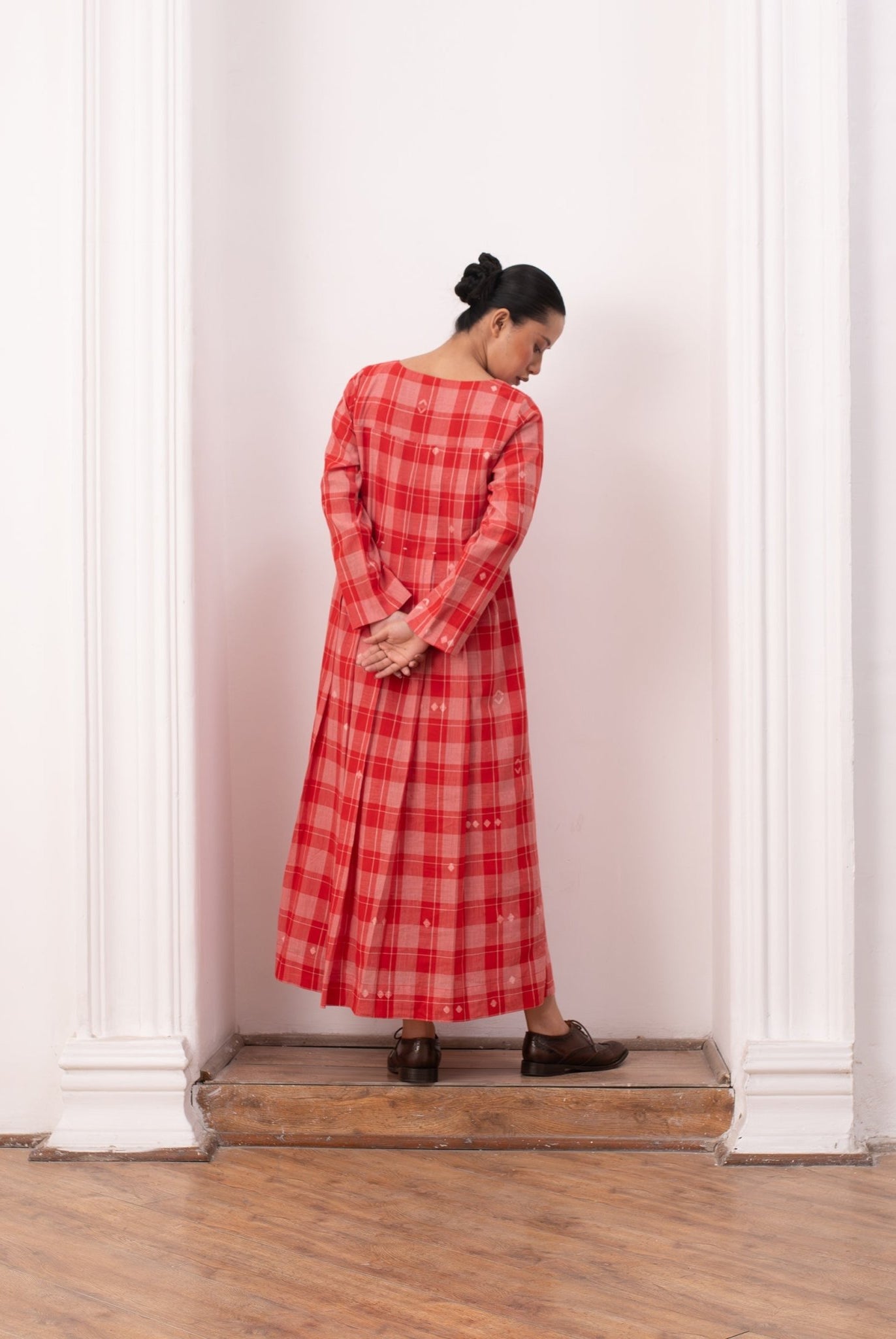 Eileen Dress - Red & White - CiceroniSkirt SetHiranya