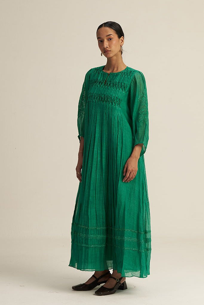Eka Dress - Sage Green - CiceroniDressesGaach
