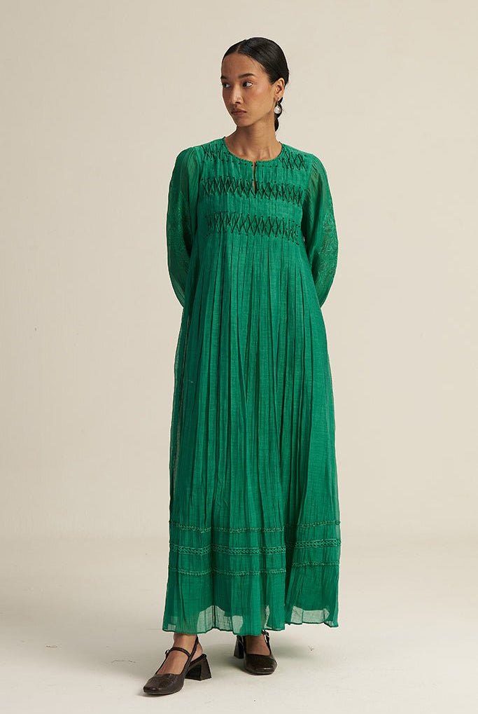 Eka Dress - Sage Green - CiceroniDressesGaach