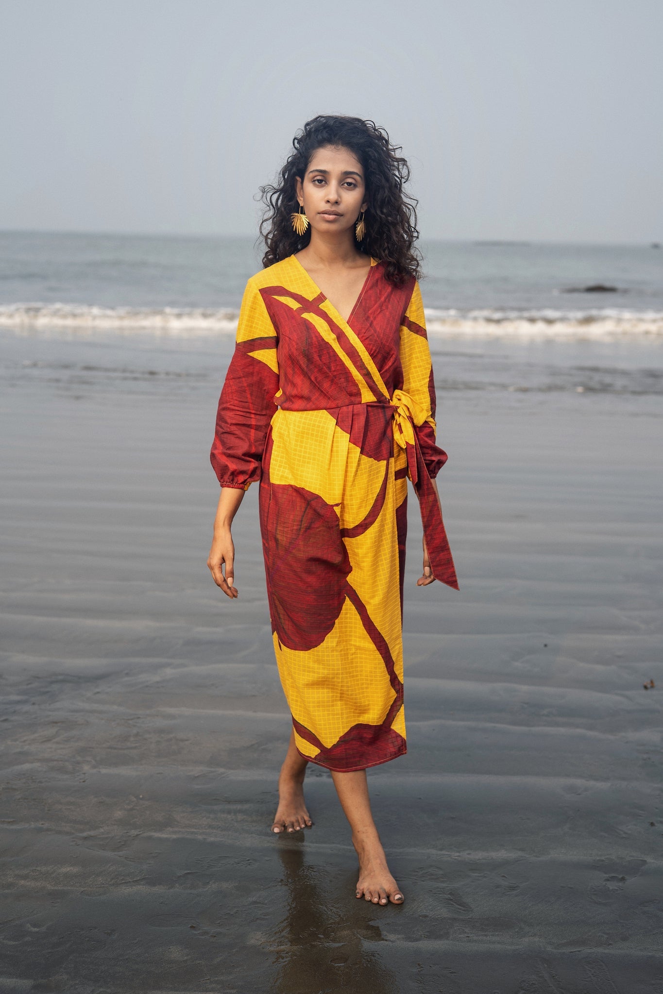 Eka Mustard Dress - CiceroniDressesRAAS Life