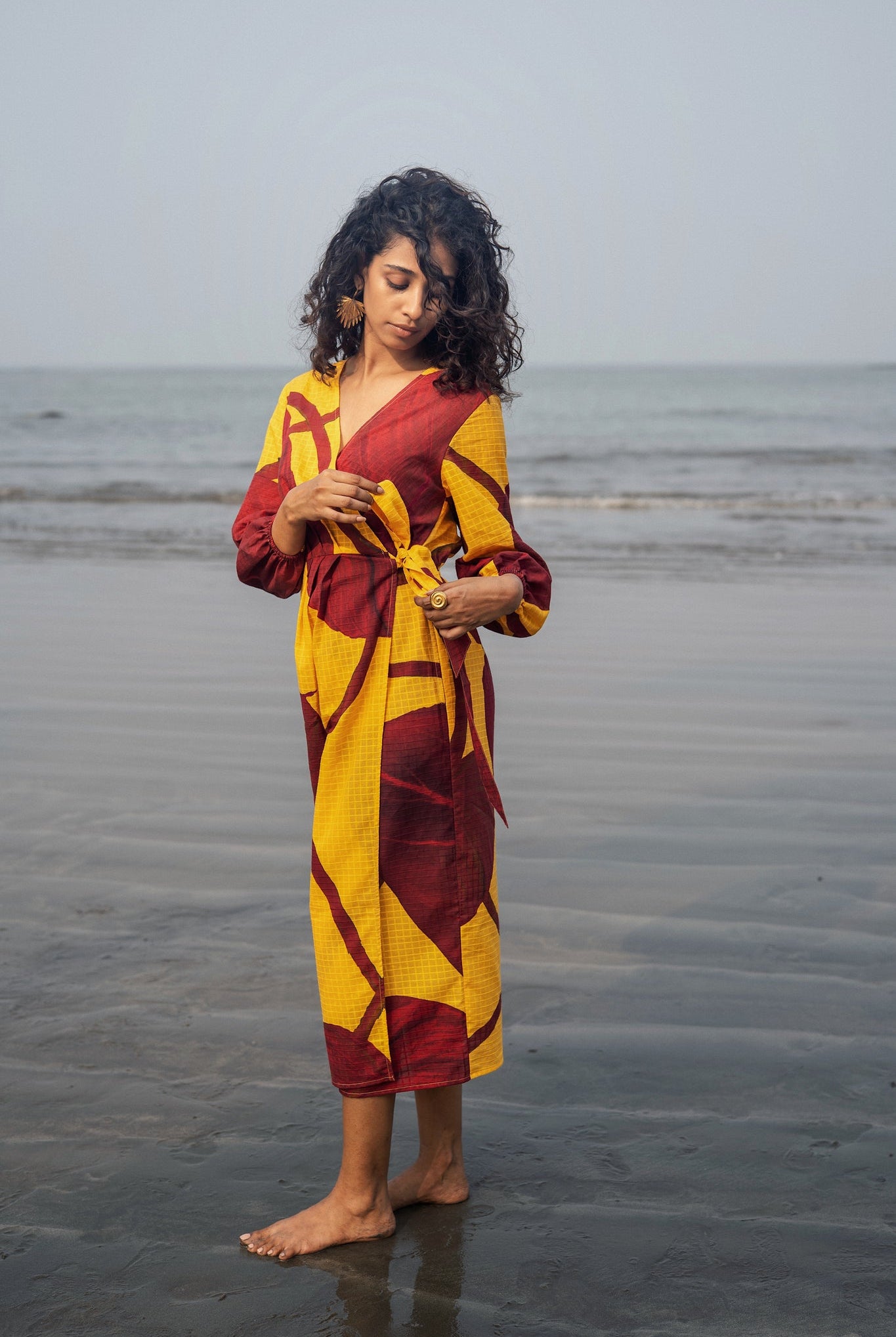 Eka Mustard Dress - CiceroniDressesRAAS Life