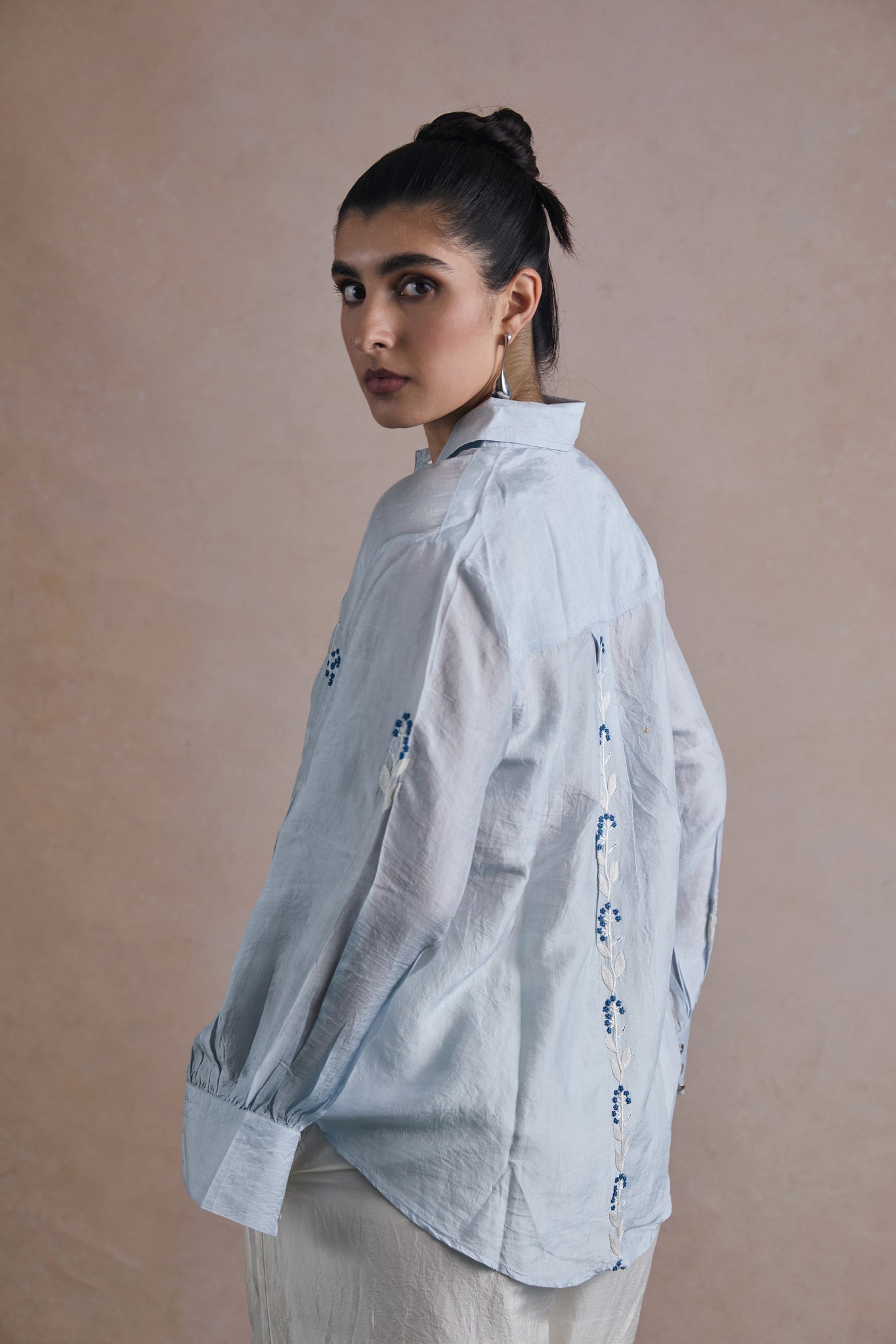 Elara Shirt - Blue - CiceroniWomen ShirtsAmbrosia