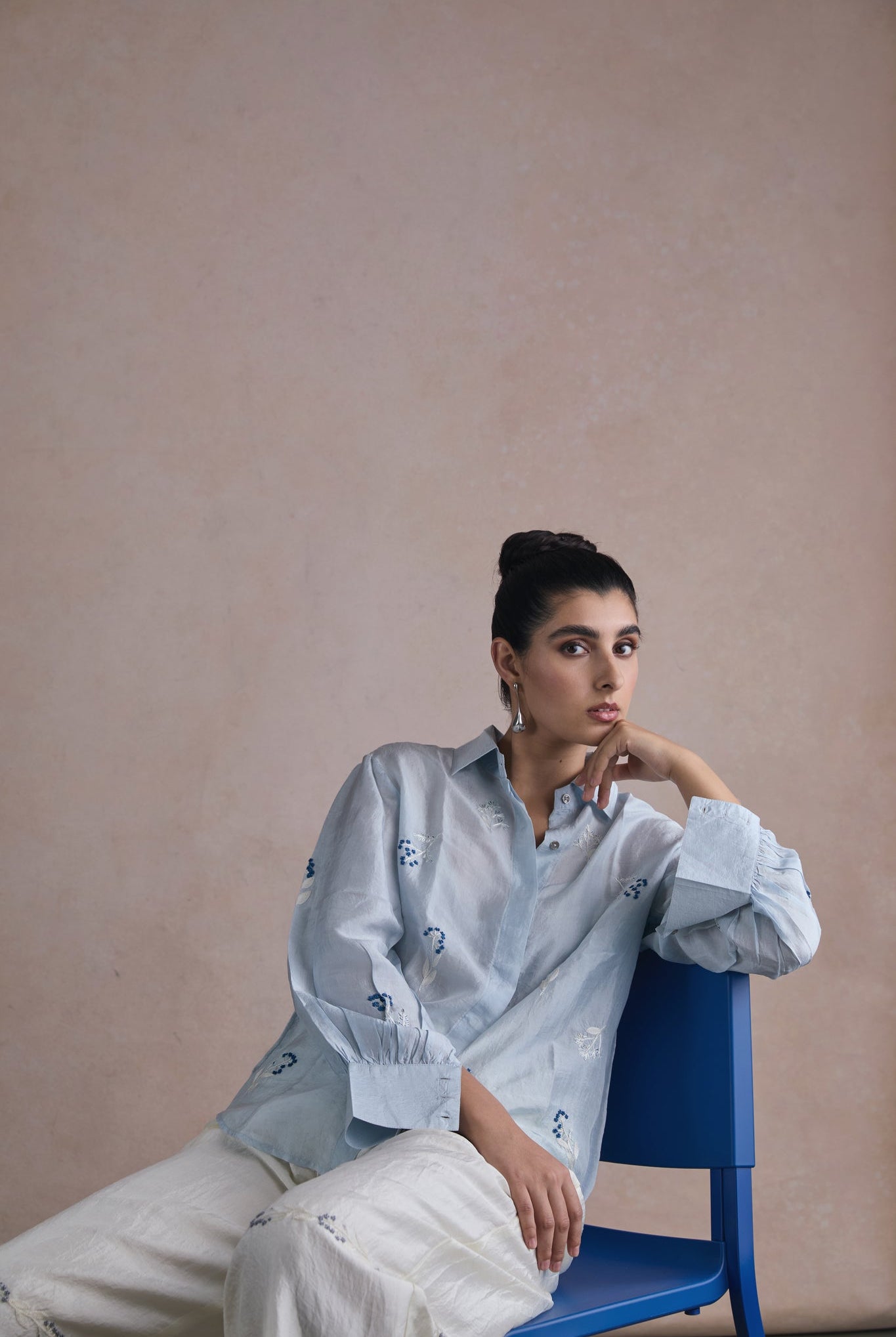 Elara Shirt - Blue - CiceroniWomen ShirtsAmbrosia