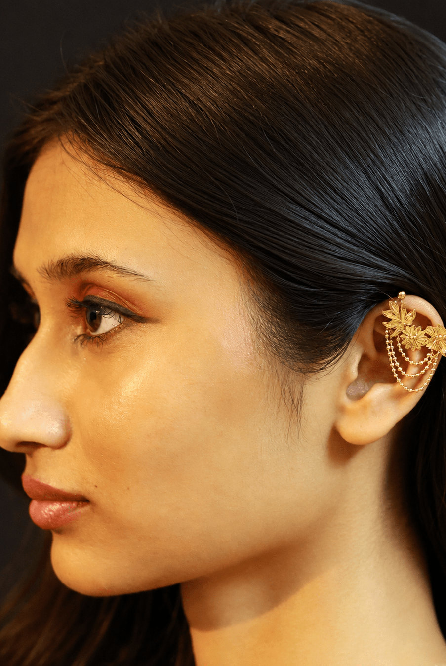Elysian Bloom Bugadi - CiceroniEarcuffKalon Art Jewellery