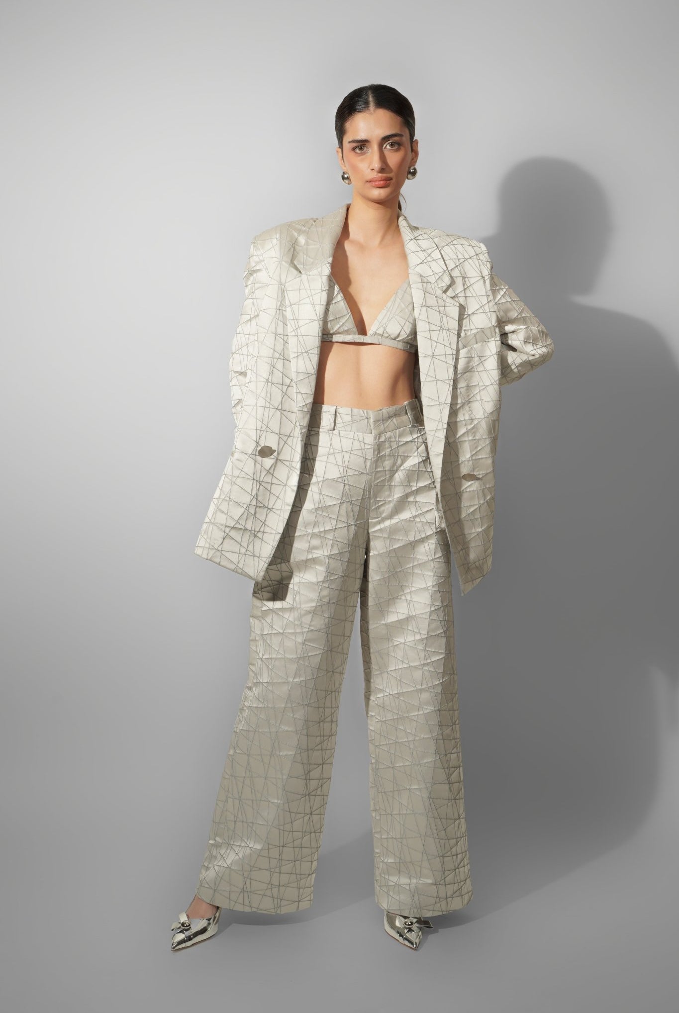 Embroidered Pant Suit - CiceroniCo-ord SetPriyanca Khanna