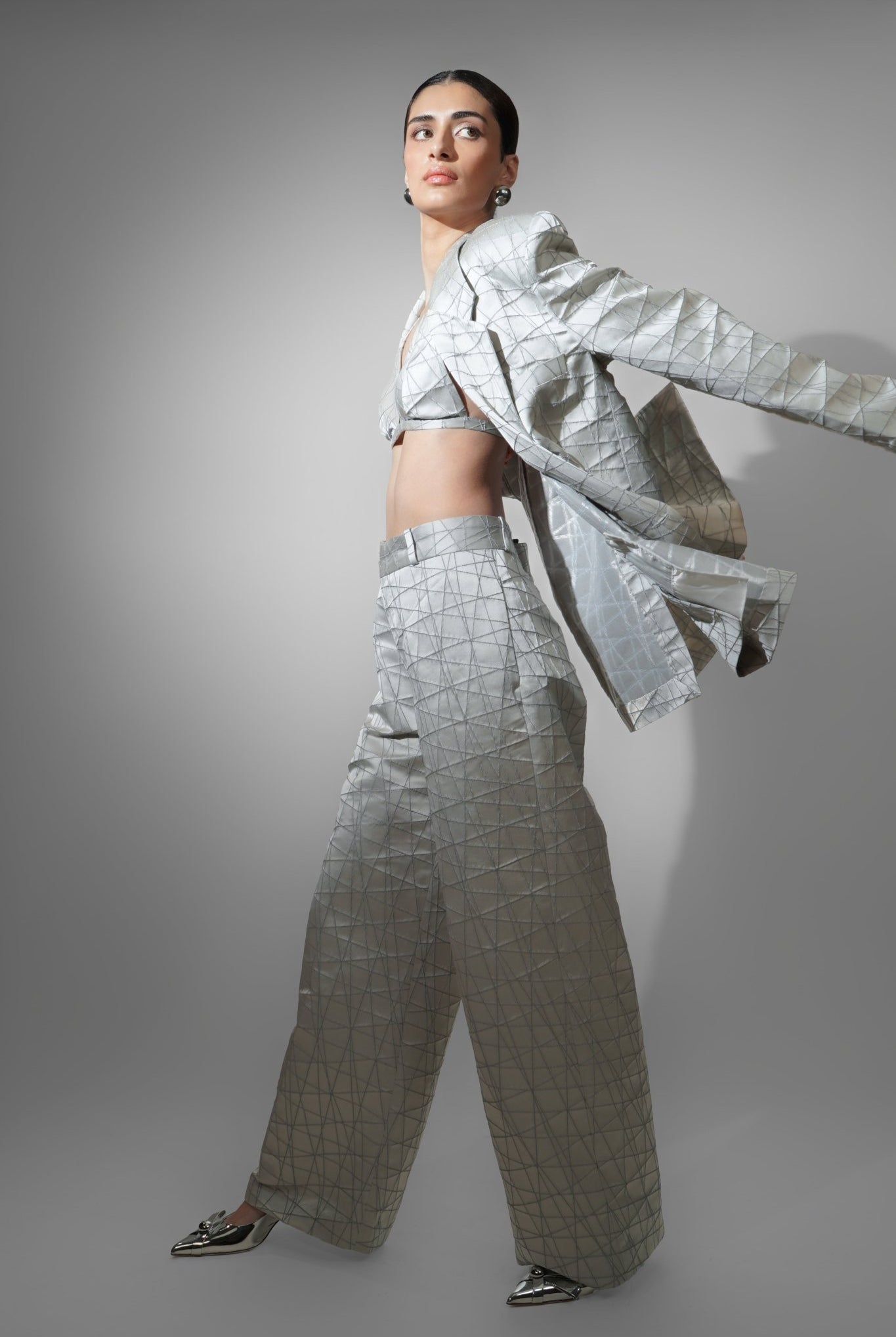 Embroidered Pant Suit - CiceroniCo-ord SetPriyanca Khanna