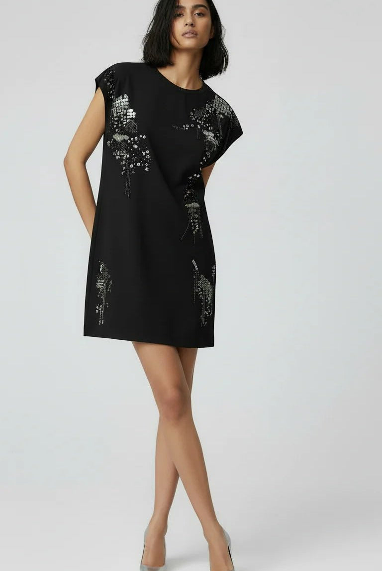 Embroidered T-Shirt Dress - CiceroniT-Shirt DressPriyanca Khanna