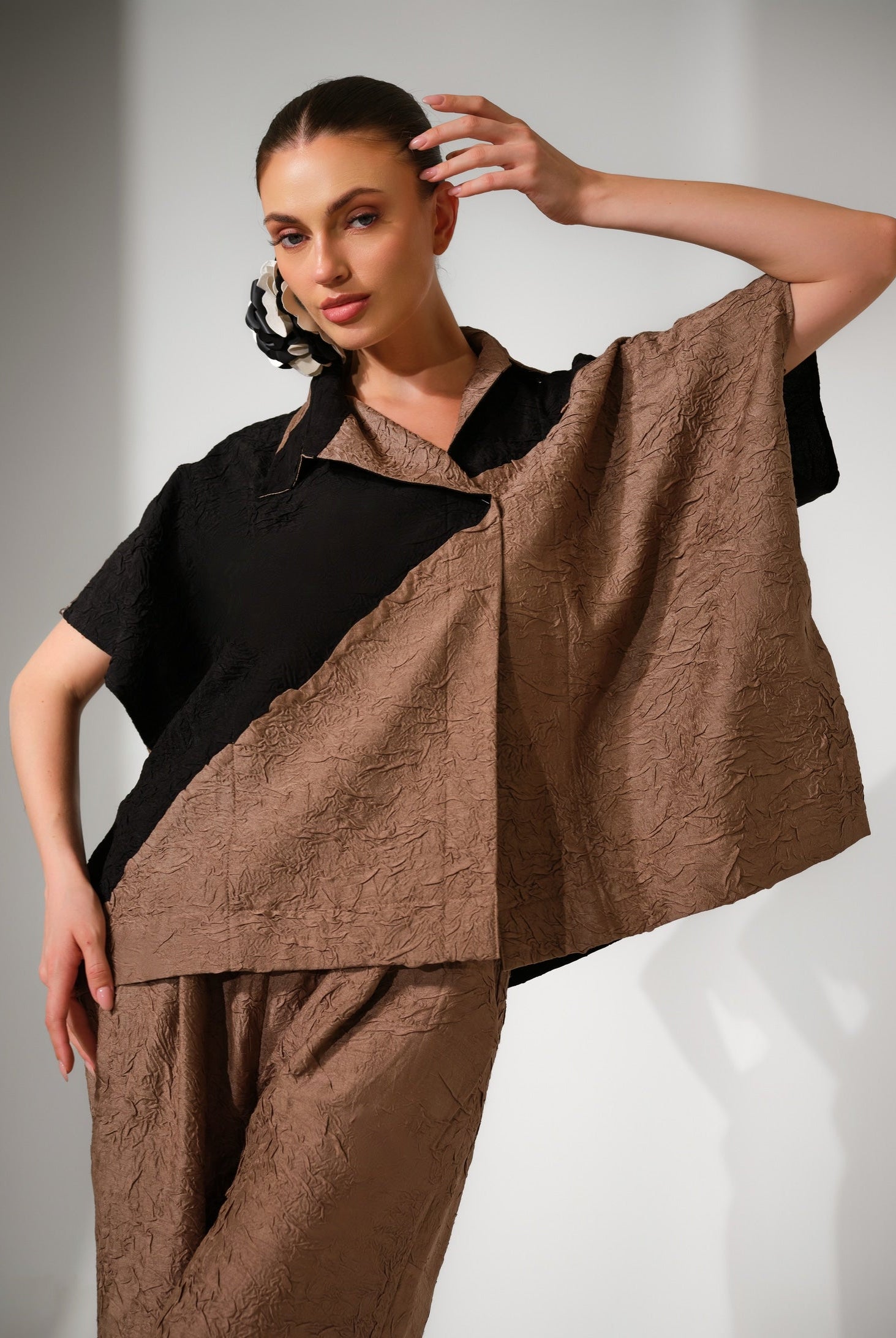 Emerge Shirt - Grey - CiceroniWomen ShirtsStoique