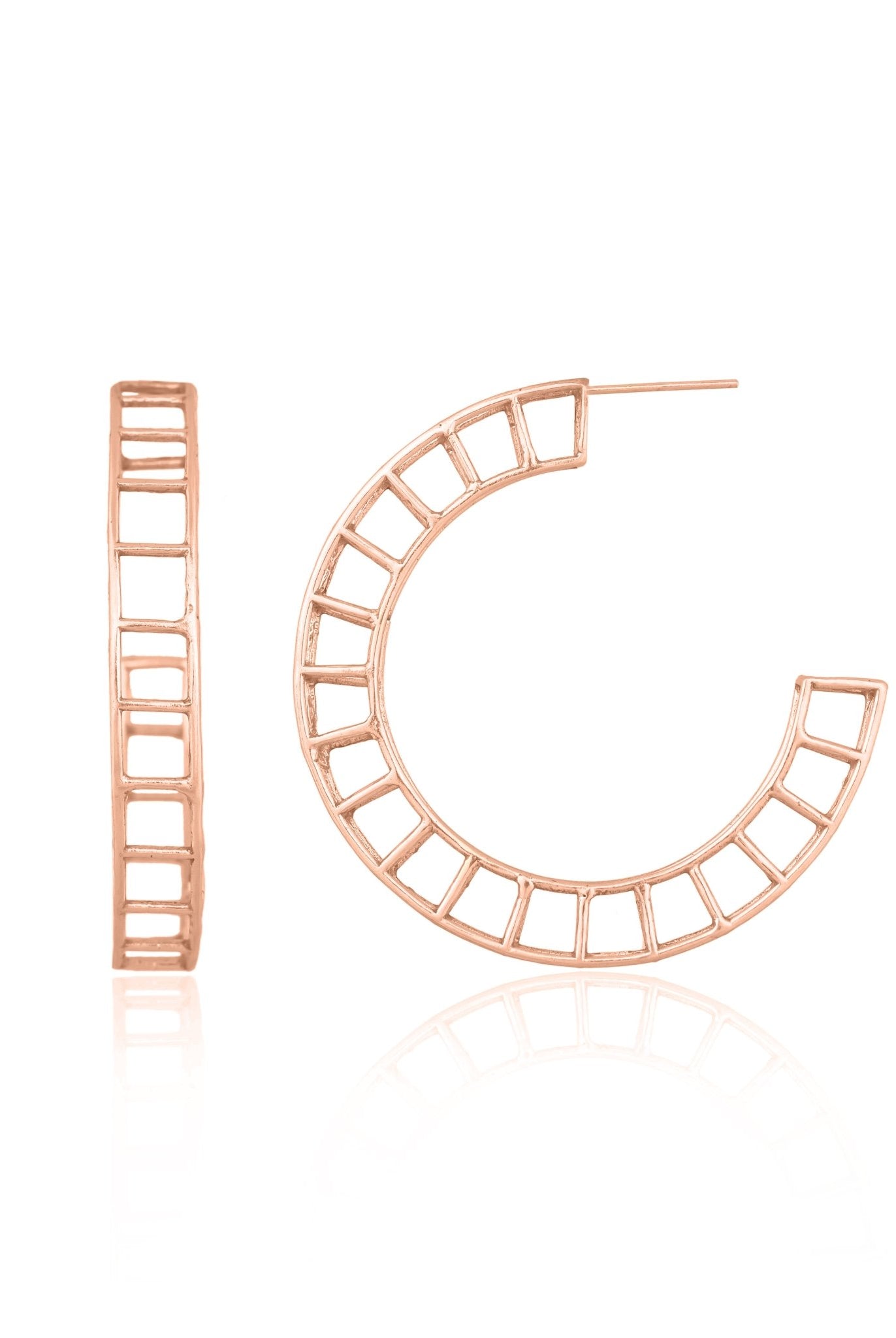 Enso Hoops (Without Stone) - CiceroniEarringsThe Fabulist