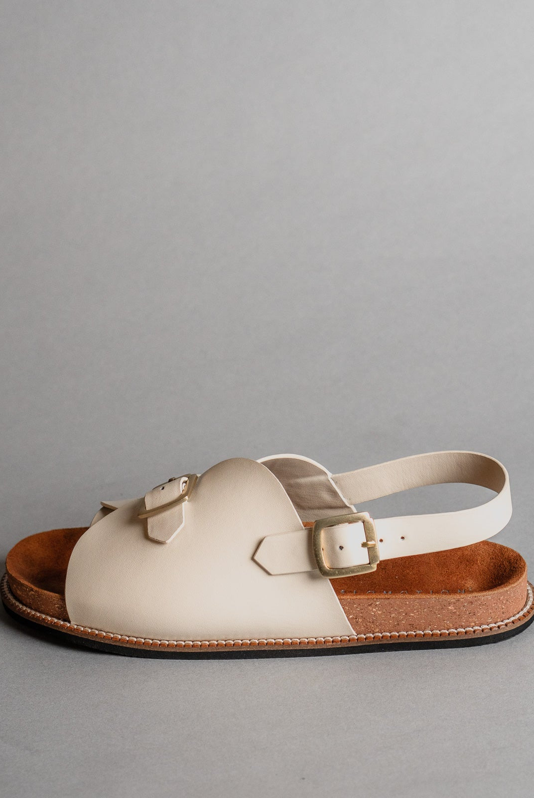 Envelope Cork Sandals SB - Men's Sandals in Ivory - CiceroniSandalsSlomotion