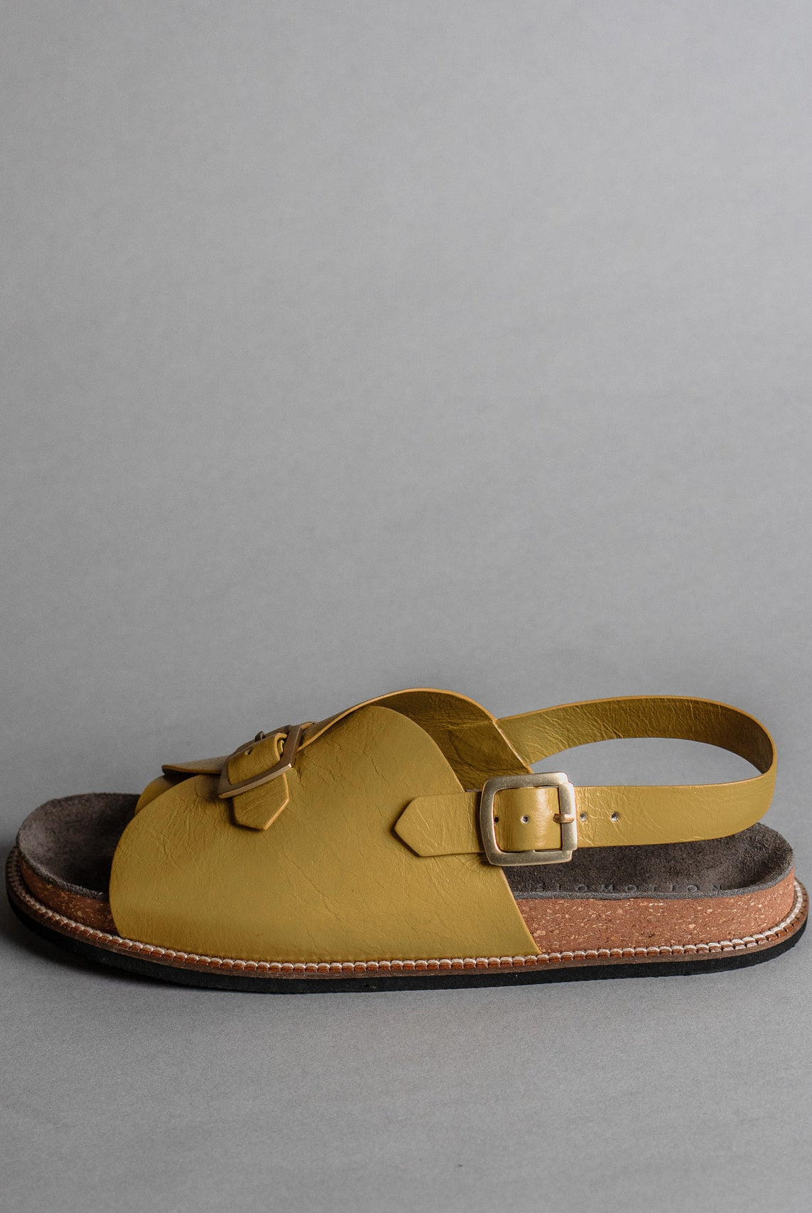 Envelope Cork Sandals SB - Men's Sandals in Ochre - CiceroniSandalsSlomotion
