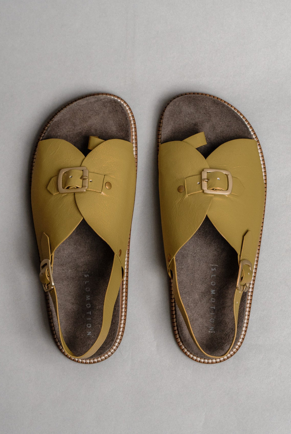 Envelope Cork Sandals SB - Men's Sandals in Ochre - CiceroniSandalsSlomotion