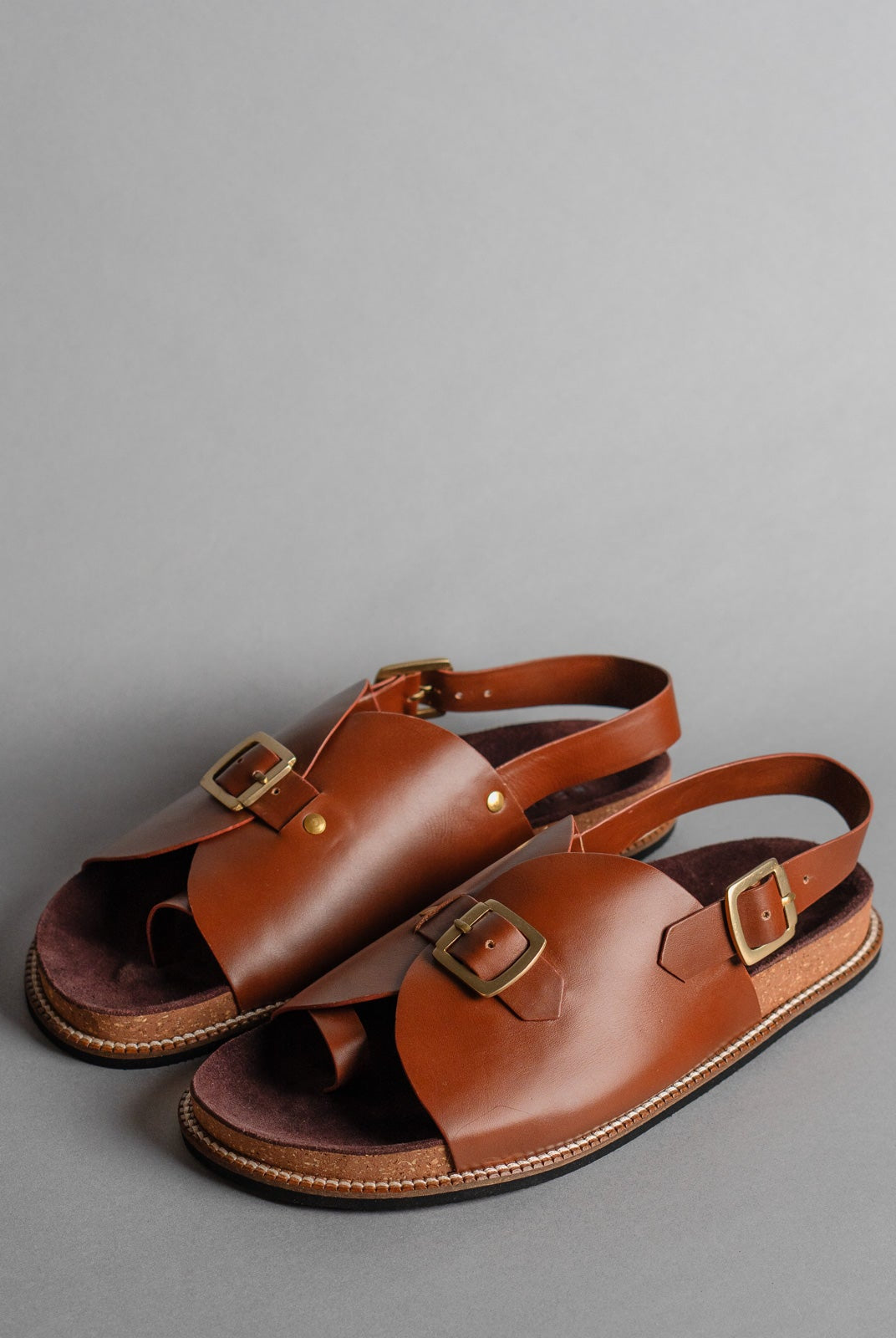 Envelope Cork Sandals SB - Men's Sandals in Tan - CiceroniSandalsSlomotion