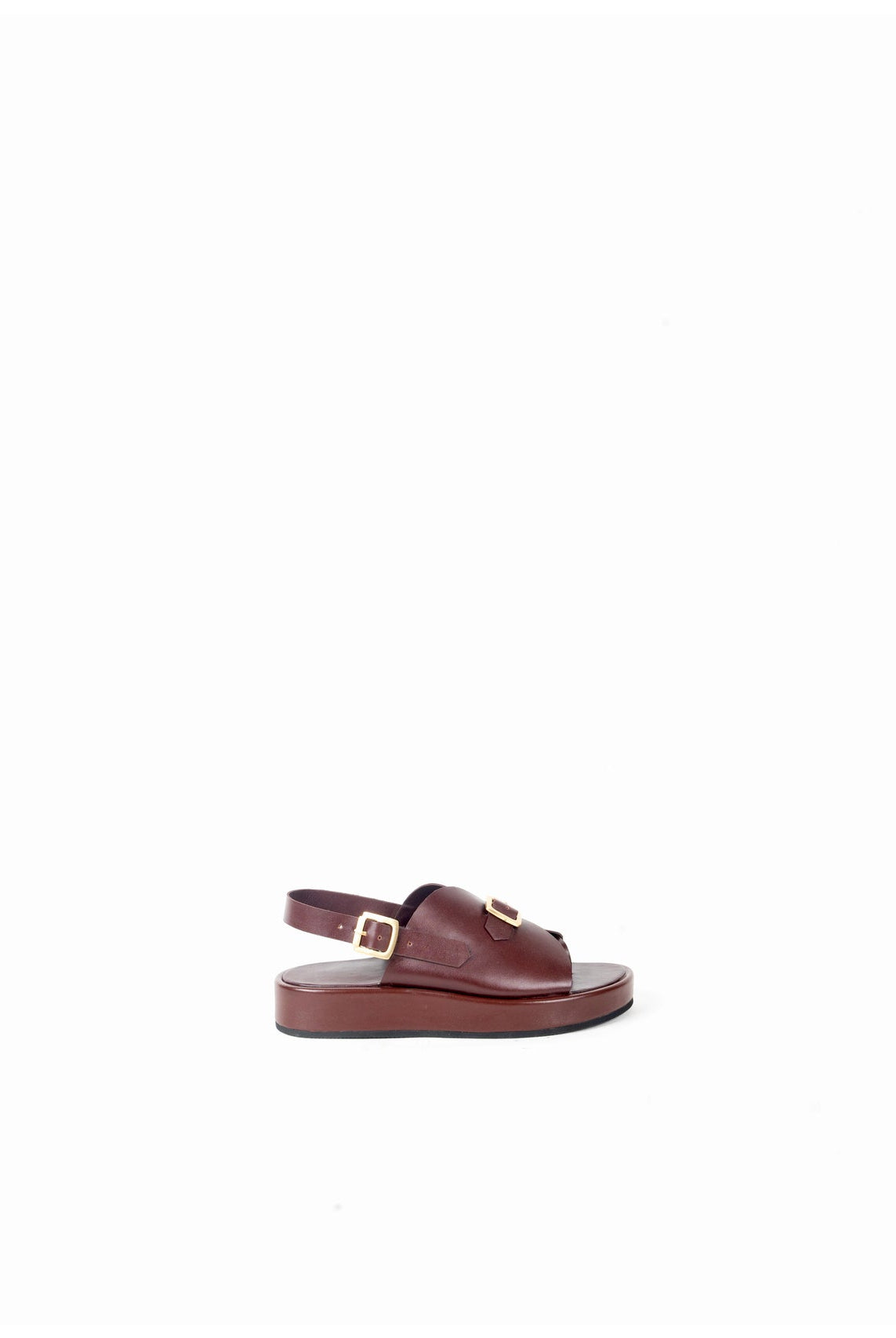 Envelope Platforms - Burgundy - CiceroniSandalsSlomotion