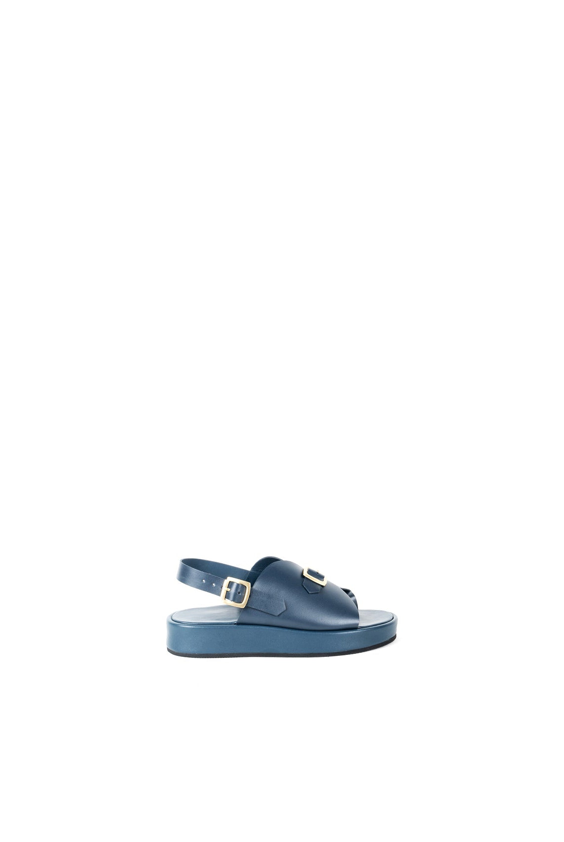 Envelope Platforms - Navy - CiceroniSandalsSlomotion