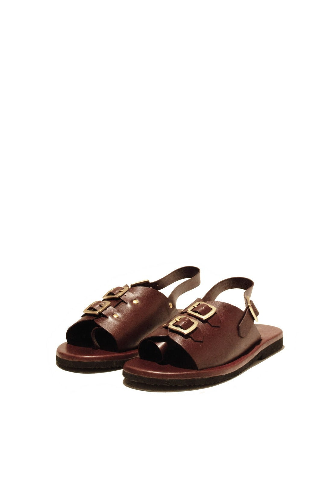 Envelope Sandals DB for Men - Burgundy - CiceroniSandalsSlomotion