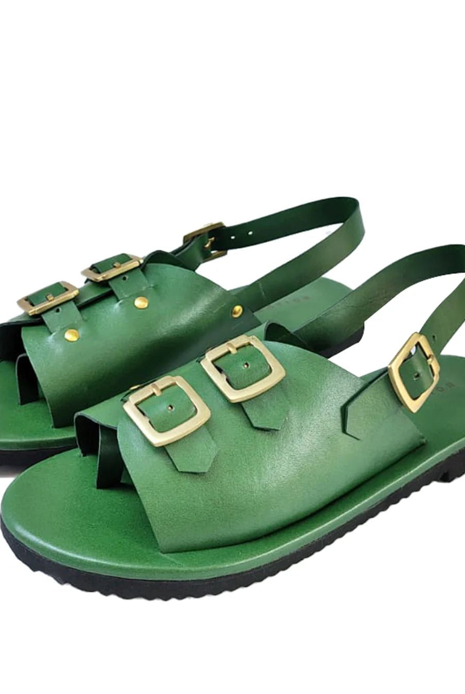Envelope Sandals DB - Green - CiceroniSandalsSlomotion