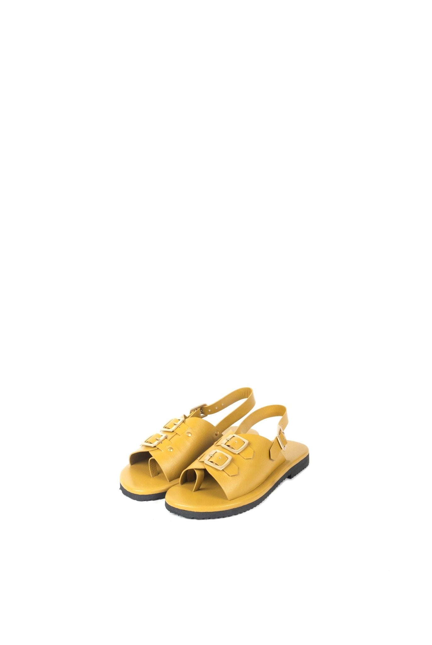 Envelope Sandals DB - Ochre - CiceroniSandalsSlomotion
