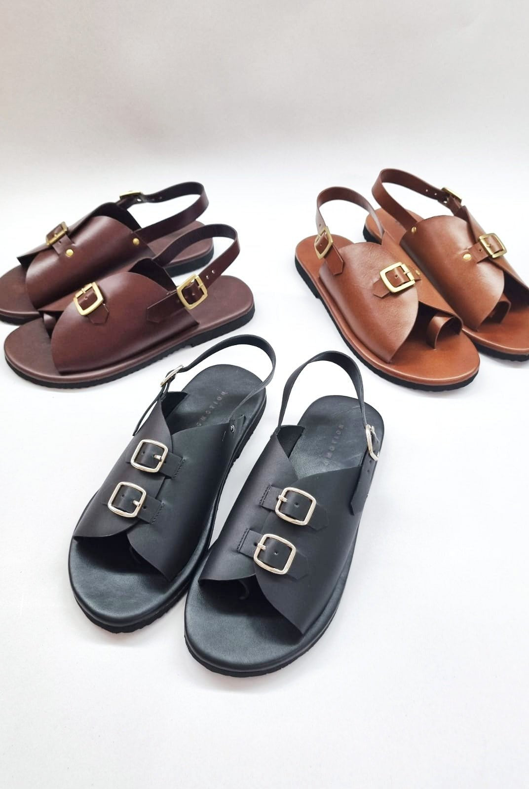 Envelope Sandals SB for Men - Black - CiceroniSandalsSlomotion