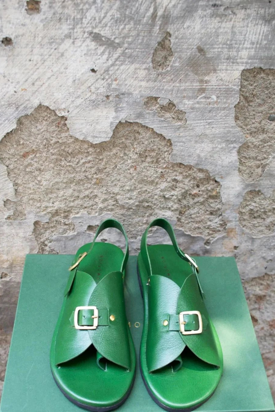 Envelope Sandals SB - Green - CiceroniSandalsSlomotion