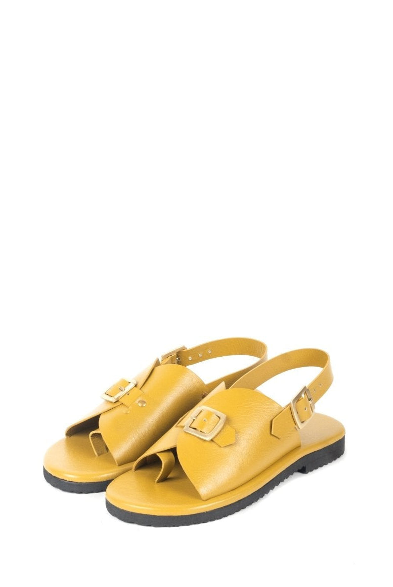 Envelope Sandals SB - Ochre - CiceroniSandalsSlomotion