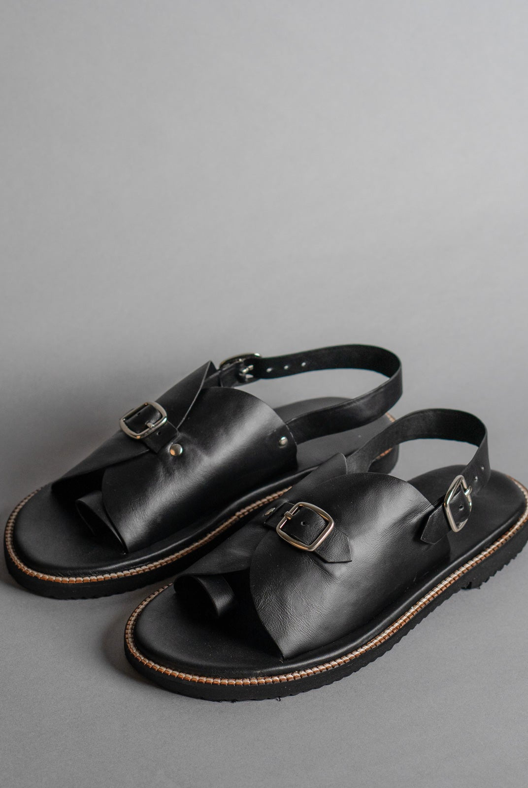 Envelope Welt Sandals SB - Women's Sandals in Black - CiceroniSandalsSlomotion