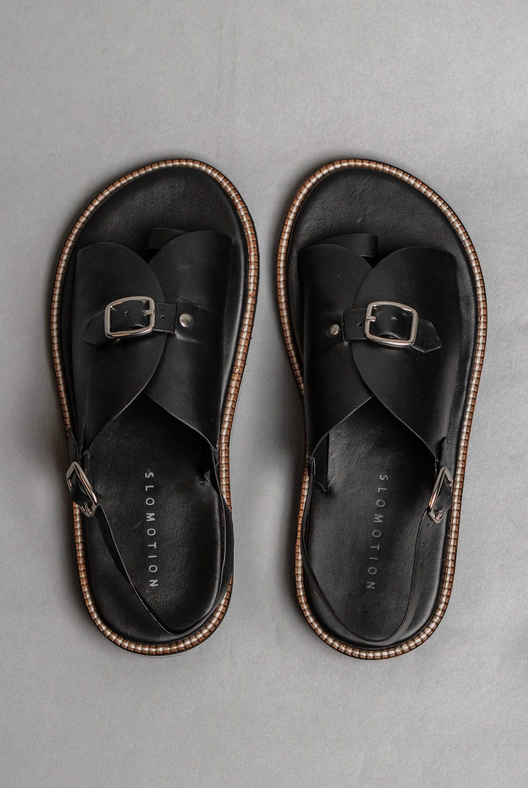 Envelope Welt Sandals SB - Women's Sandals in Black - CiceroniSandalsSlomotion