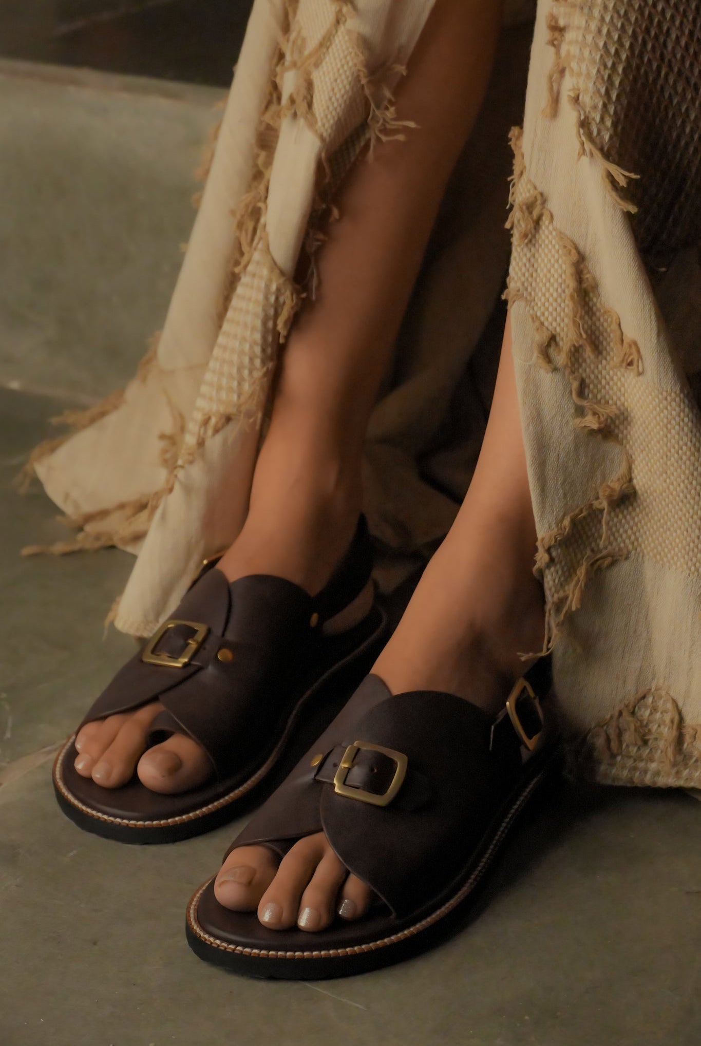 Envelope Welt Sandals SB - Women's Sandals in Burgundy - CiceroniSandalsSlomotion