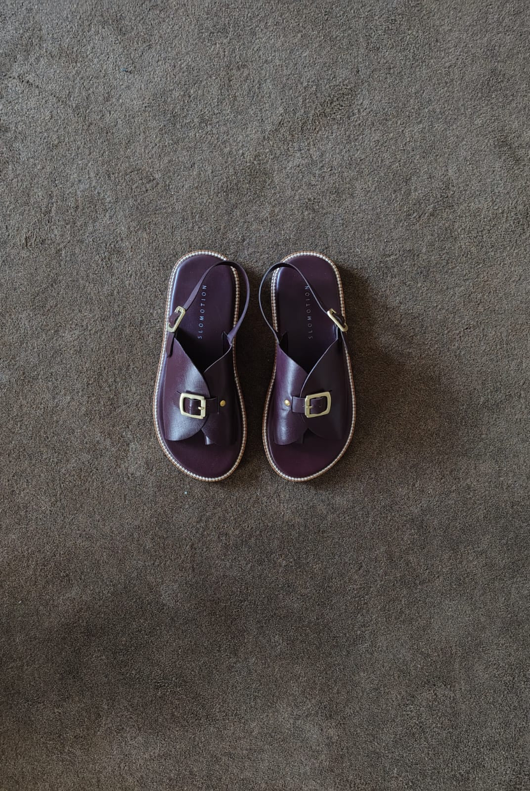 Envelope Welt Sandals SB - Women's Sandals in Burgundy - CiceroniSandalsSlomotion