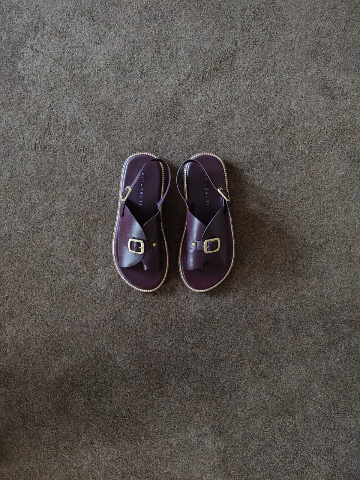 Envelope Welt Sandals SB - Women's Sandals in Burgundy - CiceroniSandalsSlomotion