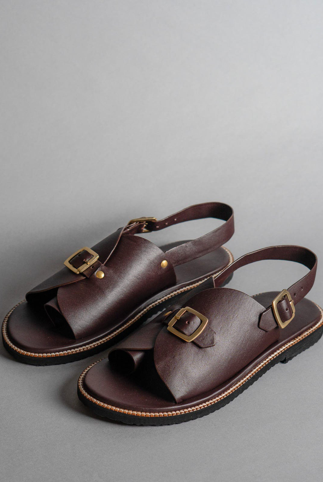 Envelope Welt Sandals SB - Women's Sandals in Burgundy - CiceroniSandalsSlomotion
