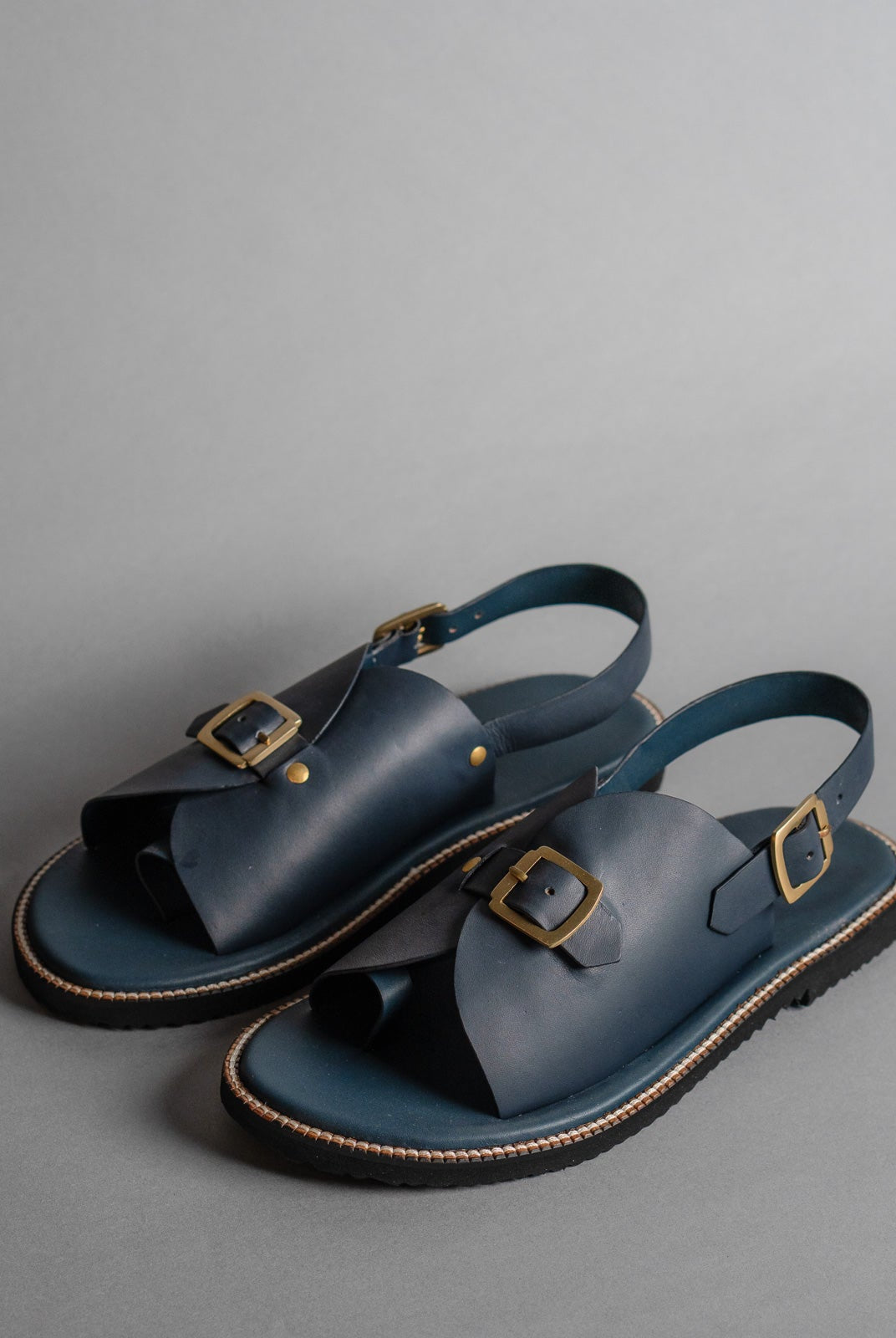 Envelope Welt Sandals SB - Women's Sandals in Navy - CiceroniSandalsSlomotion