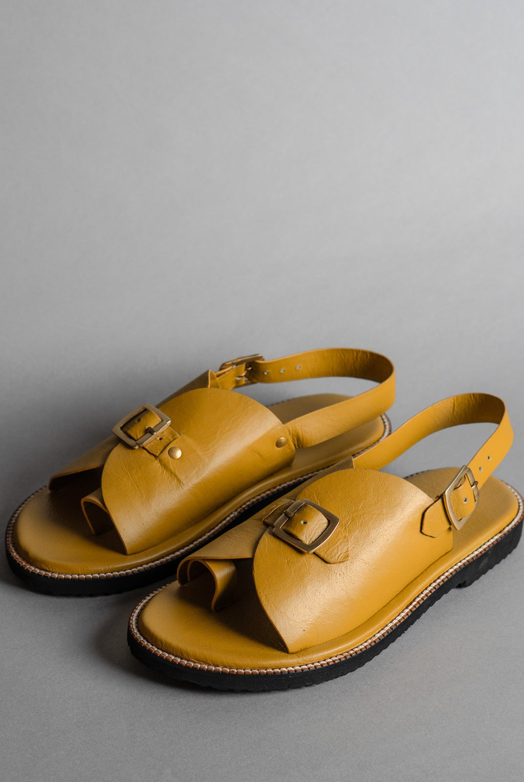Envelope Welt Sandals SB - Women's Sandals in Ochre - CiceroniSandalsSlomotion