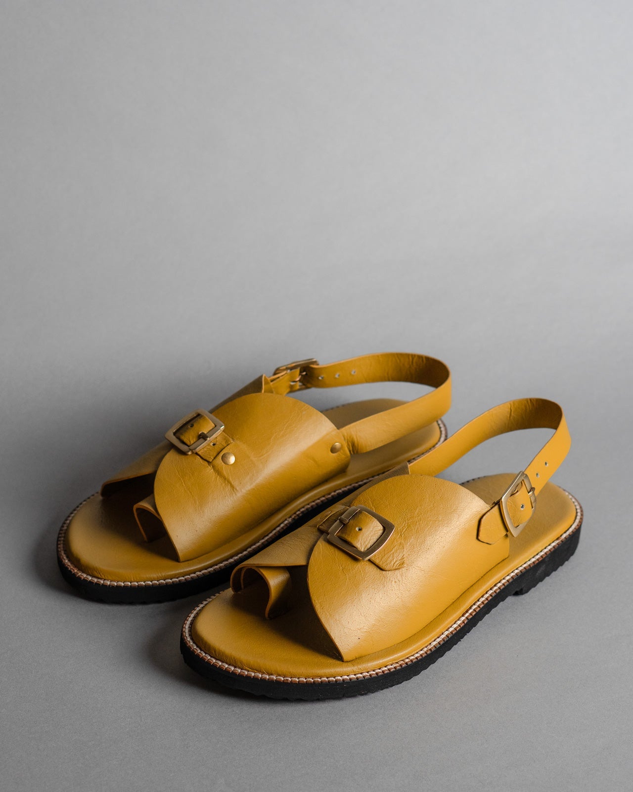 Envelope Welt Sandals SB - Women's Sandals in Ochre - CiceroniSandalsSlomotion